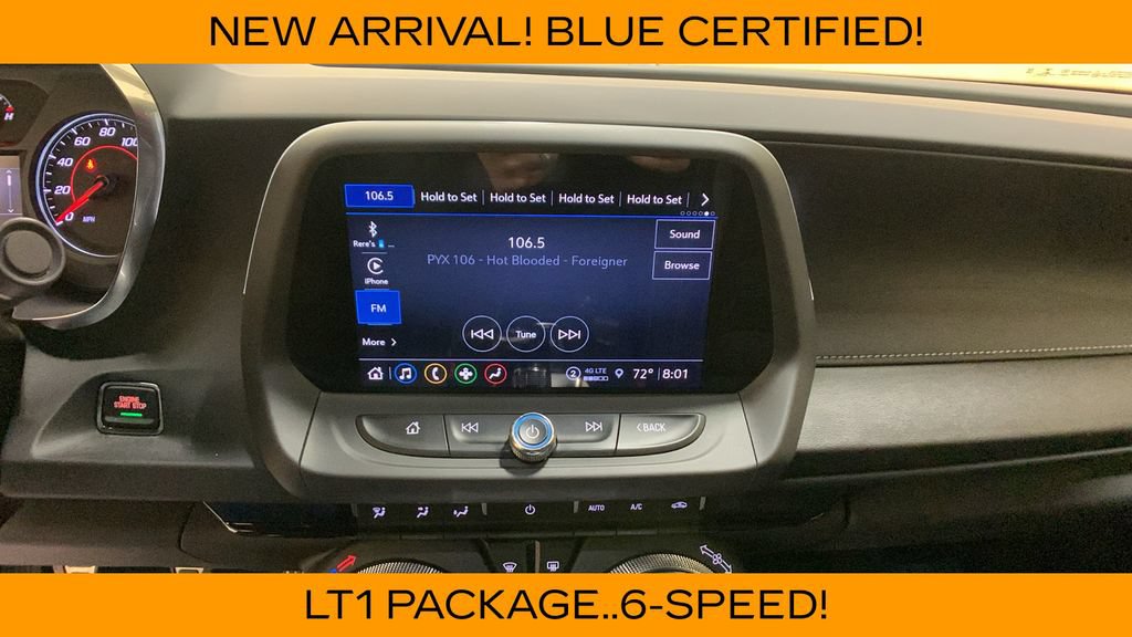 Used 2022 Chevrolet Camaro LT w/ Technology Package RWD image 30