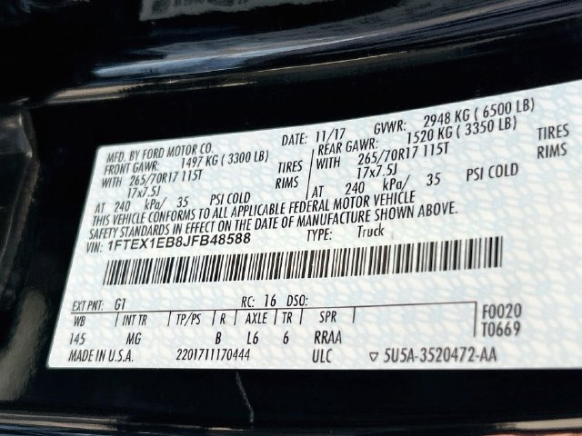 Certified 2018 Ford F150 XLT AWD/4WD image 36