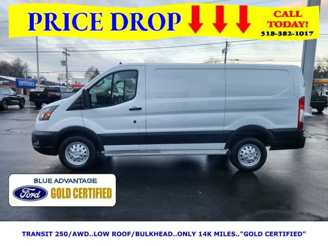 Certified 2023 Ford Transit 250 Low Roof AWD w/ Exterior Upgrade Package image 2