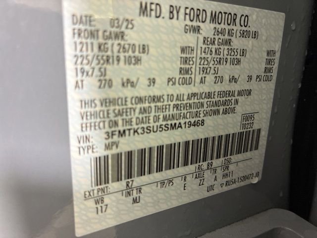 Certified 2025 Ford Mustang Mach-E Premium AWD/4WD image 32