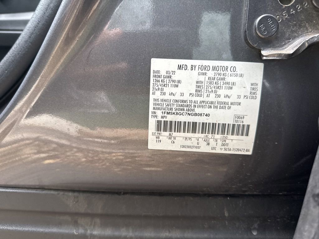 Certified 2022 Ford Explorer ST w/ Equipment Group 401A image 15