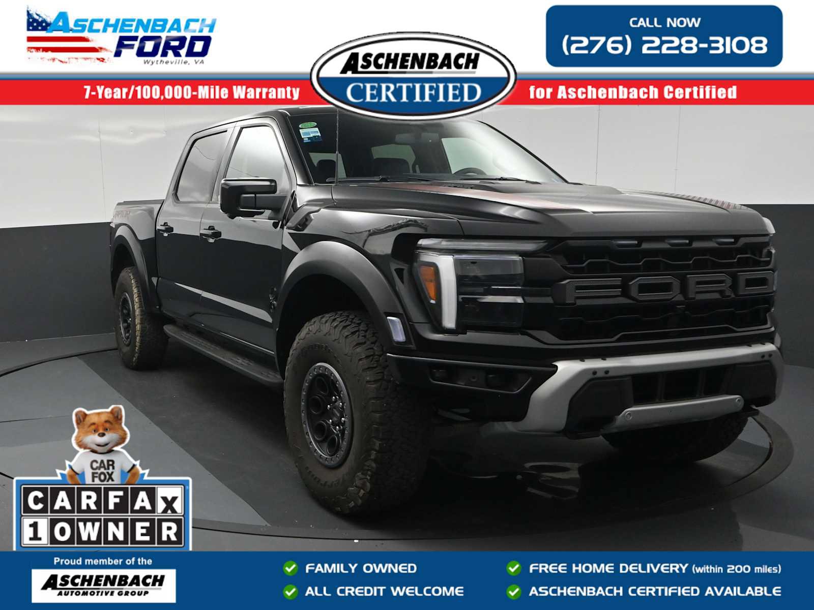 Certified 2025 Ford F150 Raptor