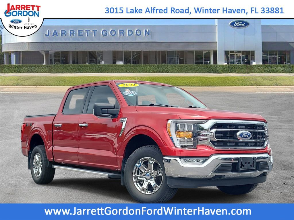 Certified 2022 Ford F150 XLT w/ Equipment Group 302A High AWD/4WD 360° Tour