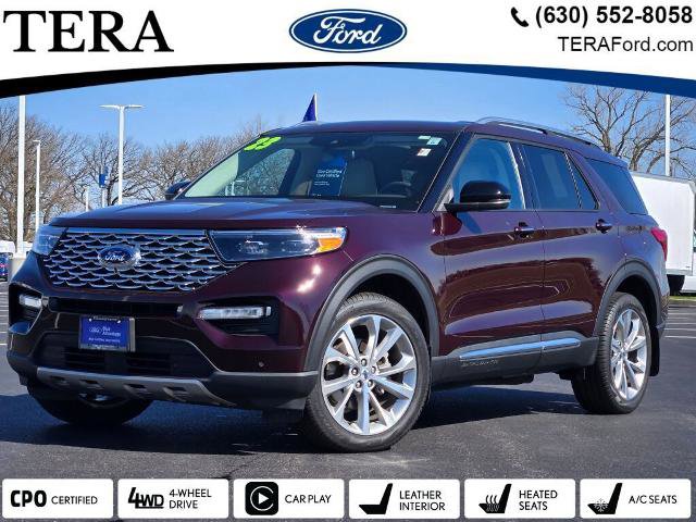 Certified 2023 Ford Explorer Platinum w/ Technology Package image 1
