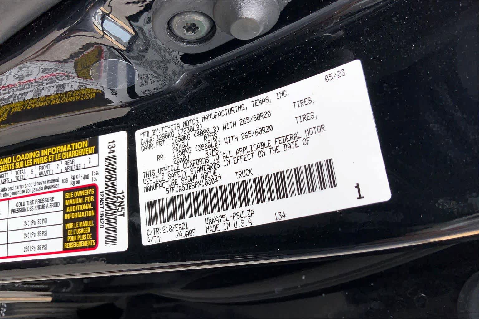Used 2023 Toyota Tundra Limited AWD/4WD image 33