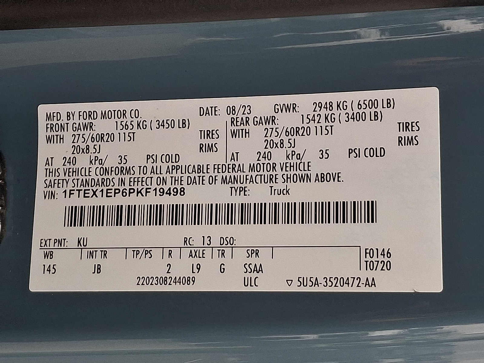 Certified 2023 Ford F150 XL w/ STX Appearance Package image 27