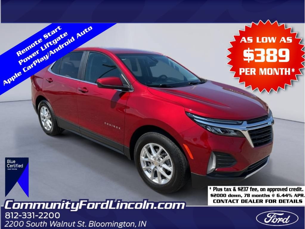 Used 2024 Chevrolet Equinox LT w/ LPO, Floor Liner Package
