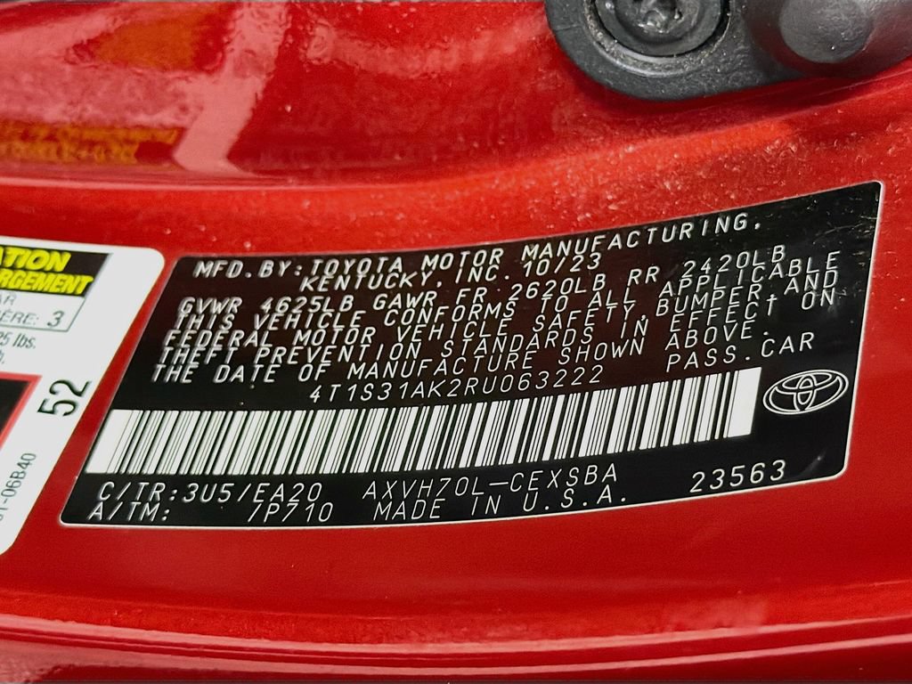 Used 2024 Toyota Camry SE w/ Audio Upgrade Package FWD image 29