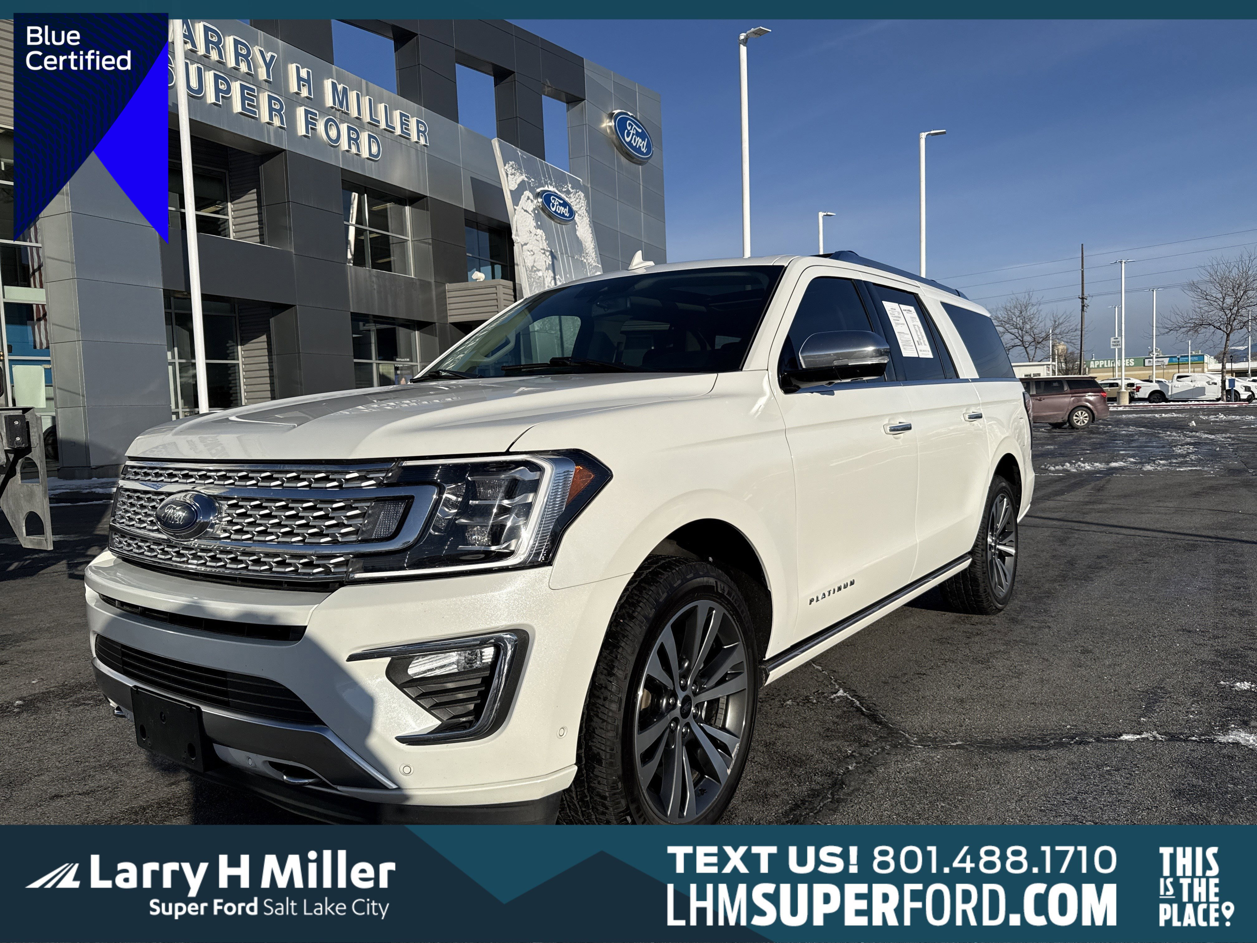 Certified 2021 Ford Expedition Max Platinum