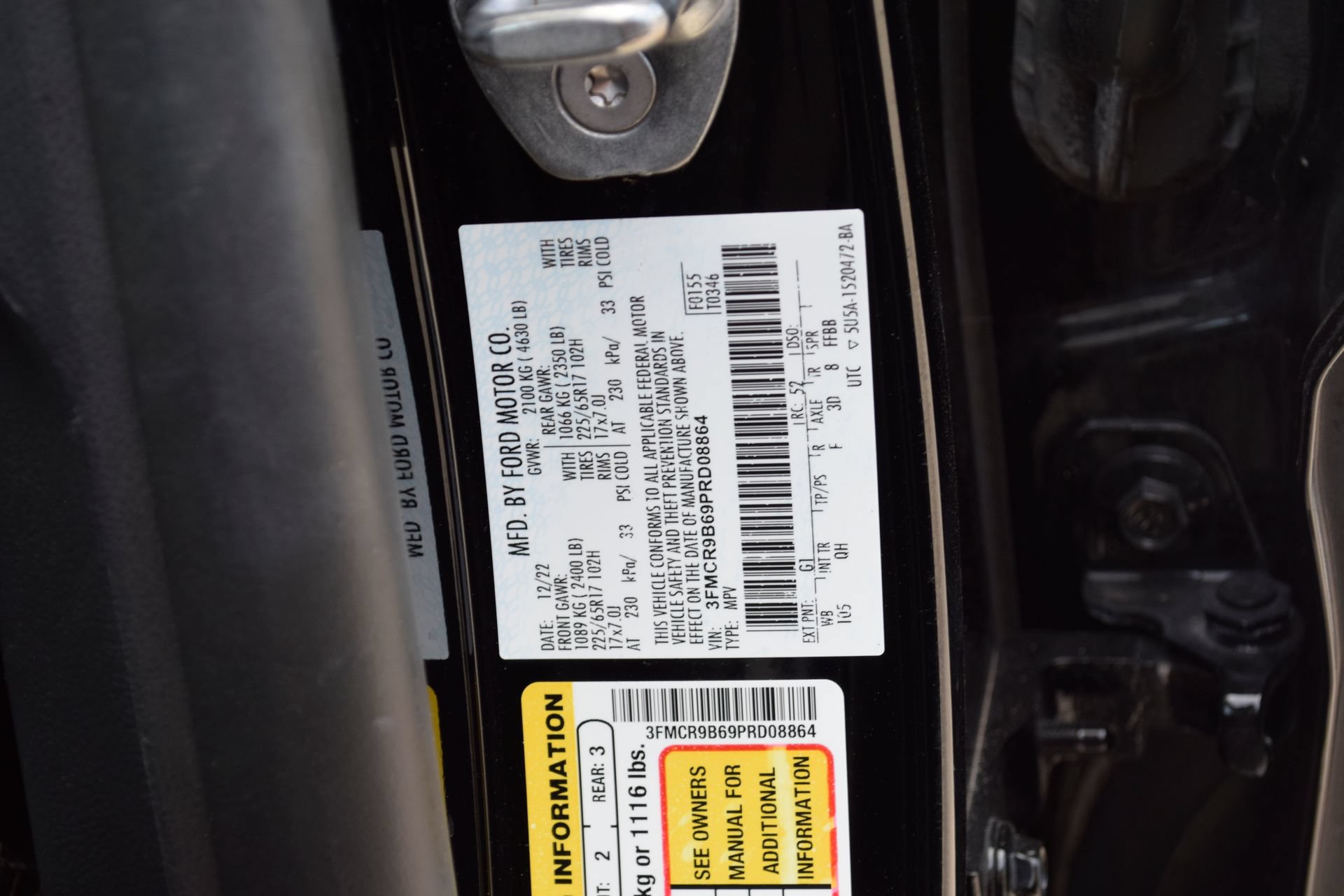 Certified 2023 Ford Bronco Sport Big Bend w/ Convenience Package AWD/4WD image 27