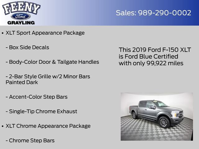 Certified 2019 Ford F150 XLT w/ Equipment Group 302A Luxury AWD/4WD image 24