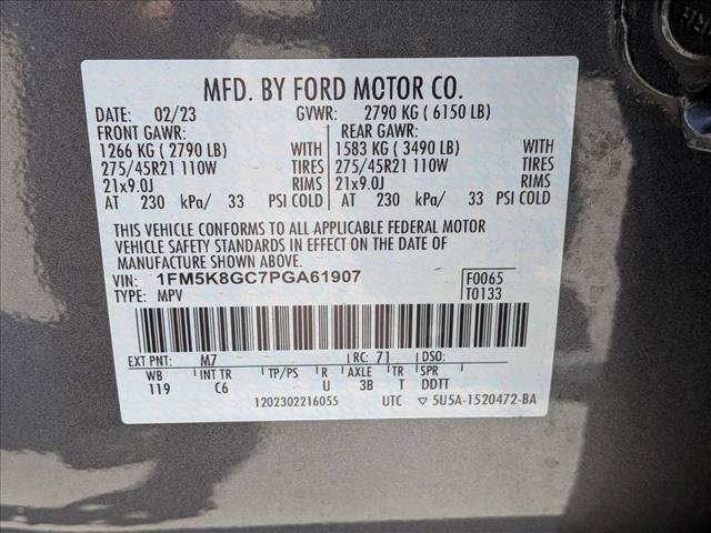 Certified 2023 Ford Explorer ST w/ Equipment Group 401A AWD/4WD image 27