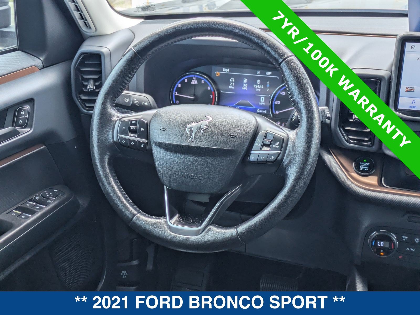 Certified 2021 Ford Bronco Sport Outer Banks AWD/4WD image 17