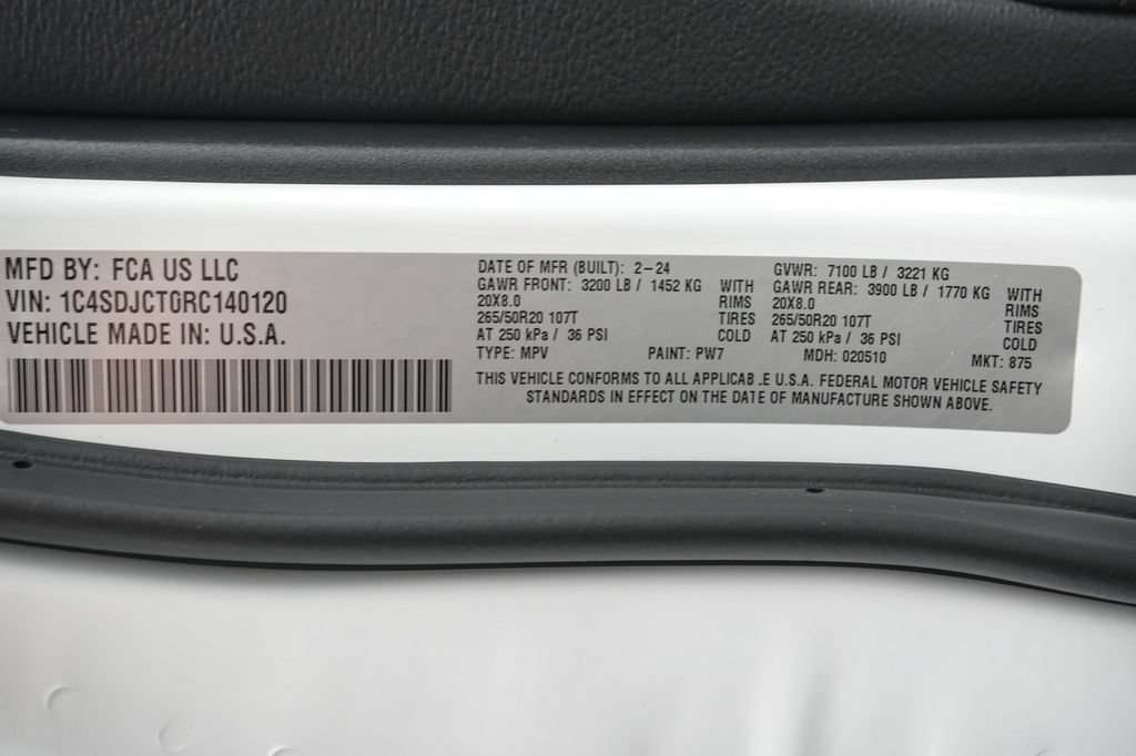 Used 2024 Dodge Durango R/T AWD/4WD image 32