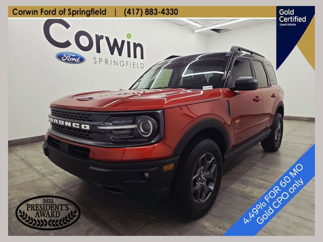 Certified 2023 Ford Bronco Sport Badlands w/ Premium Package