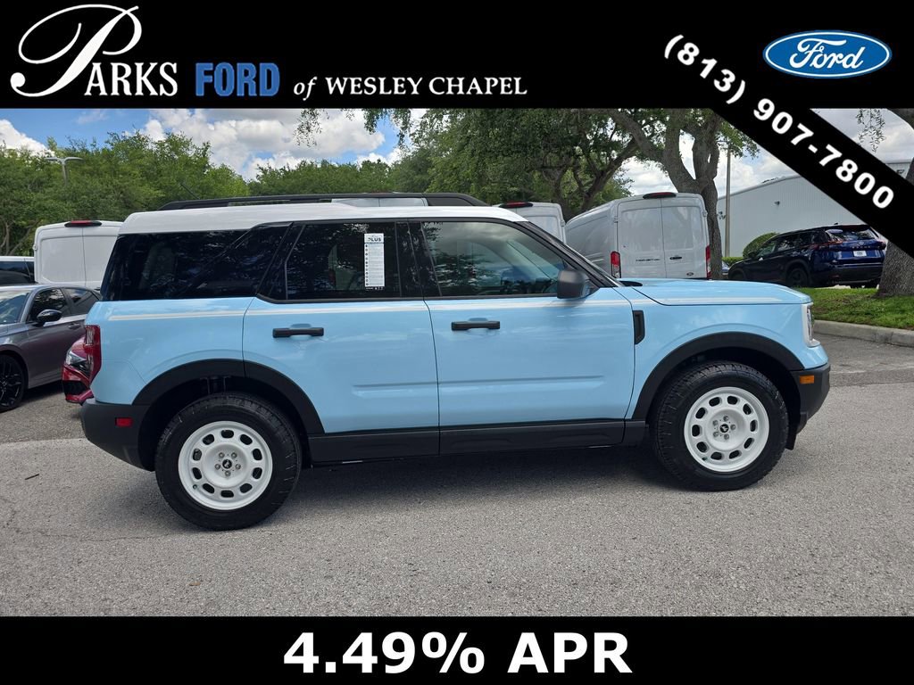 Certified 2025 Ford Bronco Sport Heritage w/ Convenience Package AWD/4WD image 3