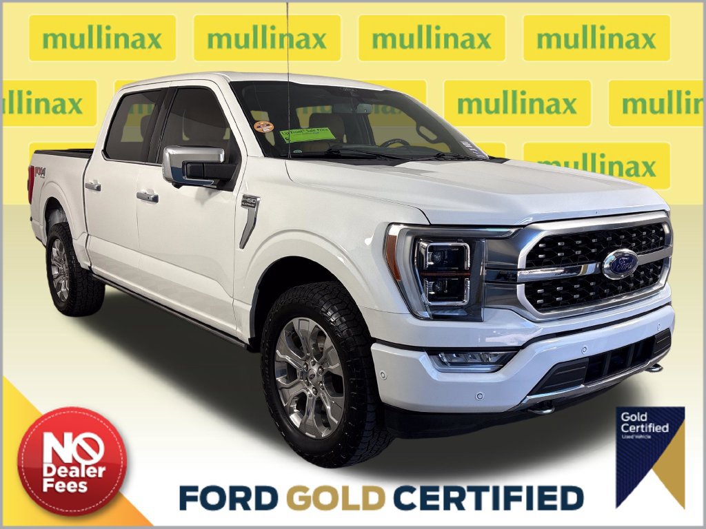 Certified 2021 Ford F150 Platinum w/ Equipment Group 701A High AWD/4WD 360° Tour