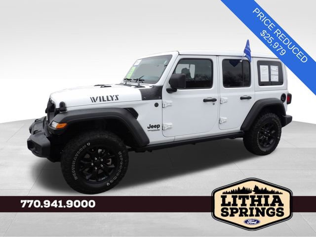 Used 2022 Jeep Wrangler Unlimited Sport image 2