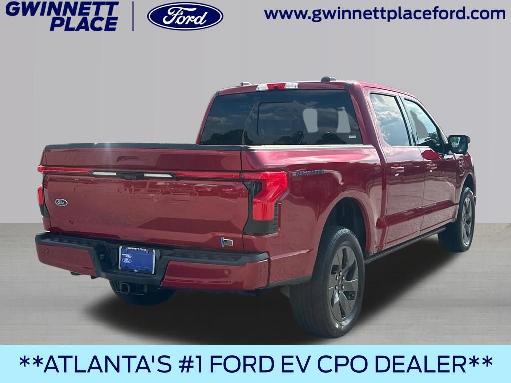 Certified 2023 Ford F150 Lightning Lariat w/ Equipment Group 511A High AWD/4WD image 5