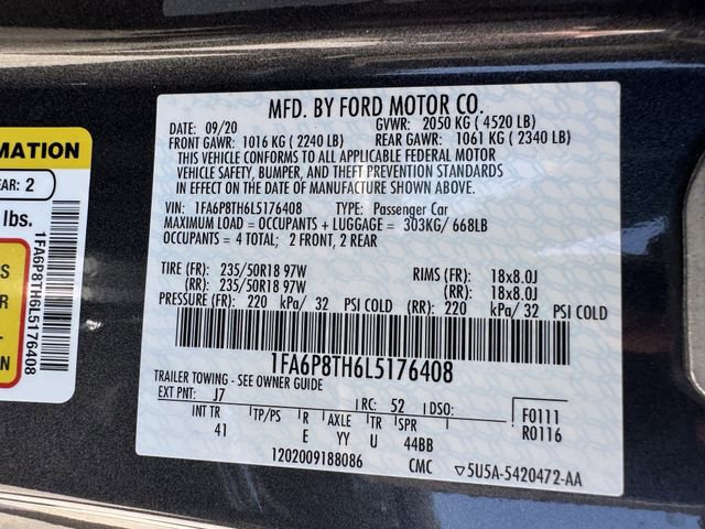 Certified 2020 Ford Mustang Premium RWD image 32