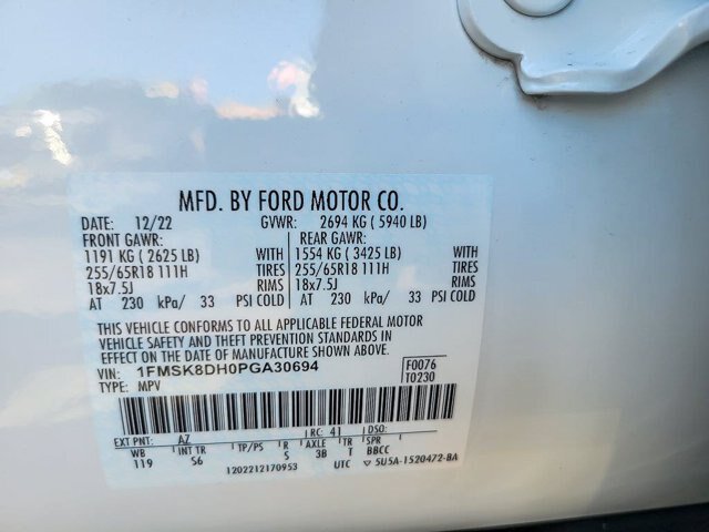 Certified 2023 Ford Explorer XLT w/ Equipment Group 202A AWD/4WD image 33