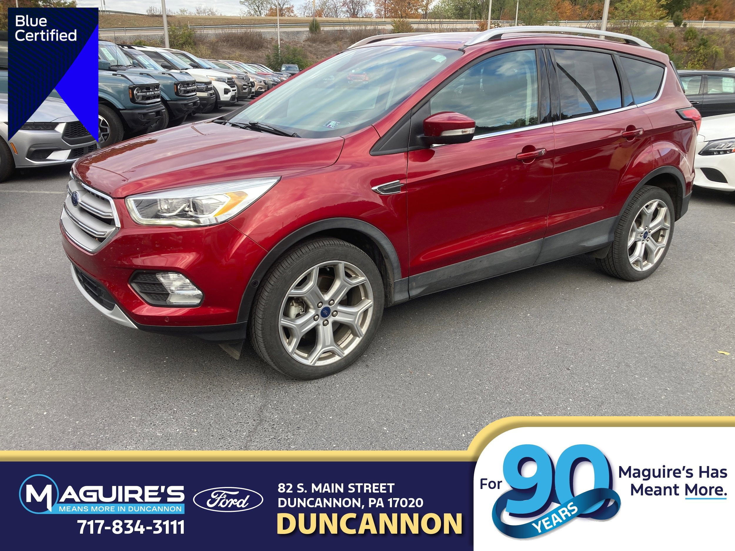Certified 2019 Ford Escape Titanium w/ U9j03 - Titanium Tow Package