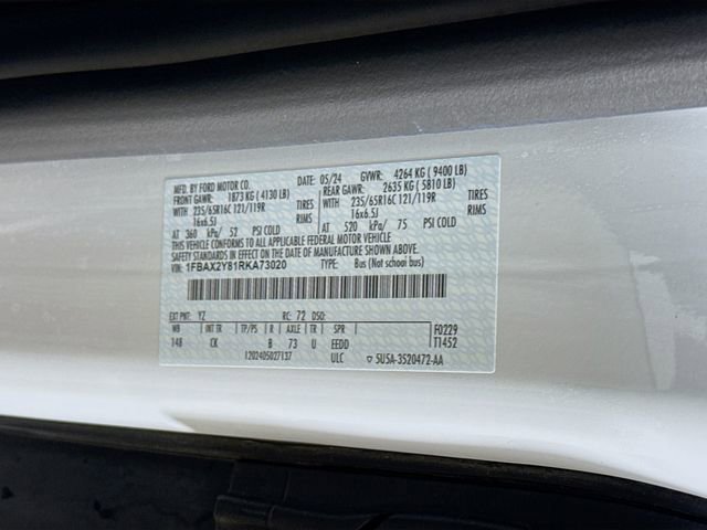 Certified 2024 Ford Transit 350 XLT image 30