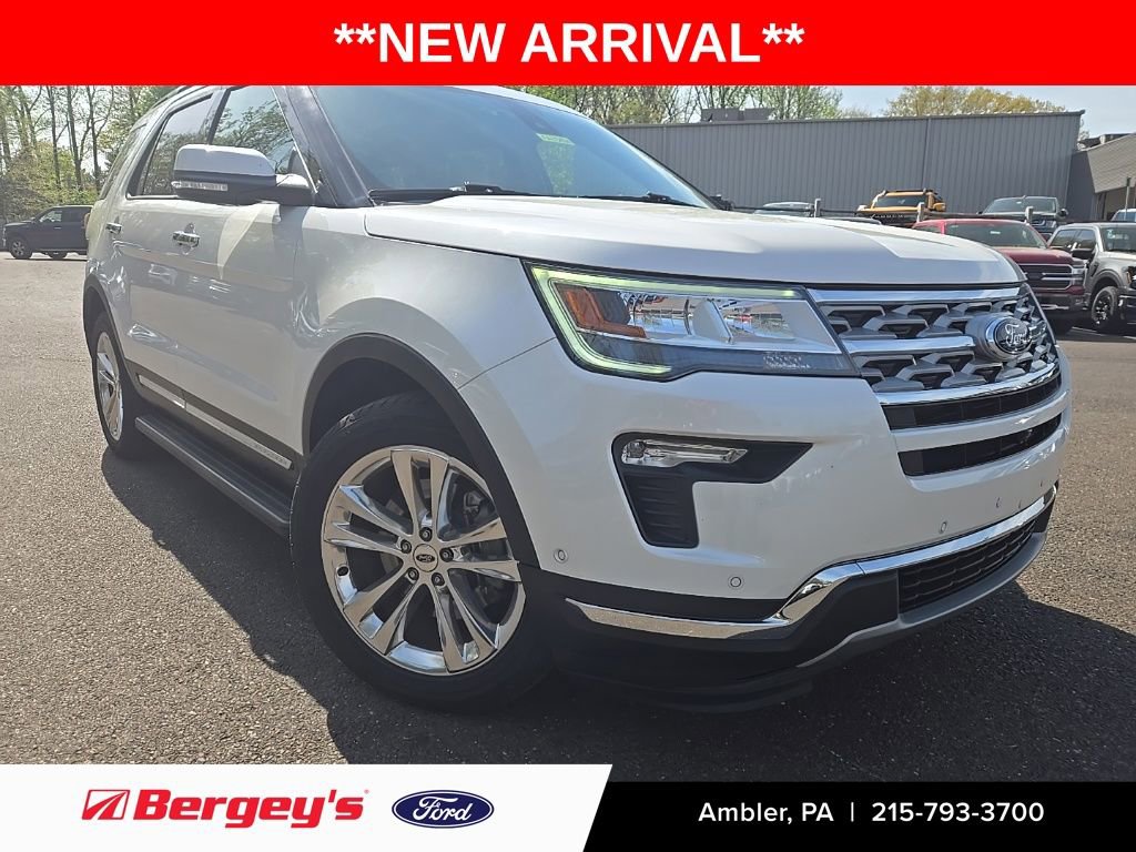 Certified 2019 Ford Explorer Limited w/ Ford Safe & Smart Package AWD/4WD image 1