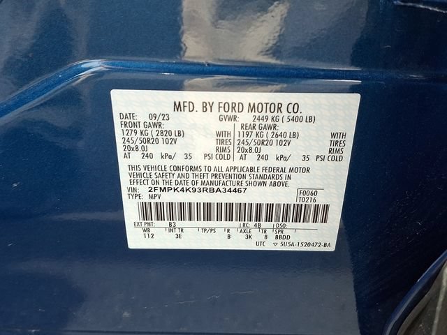 Certified 2024 Ford Edge Titanium AWD/4WD image 31