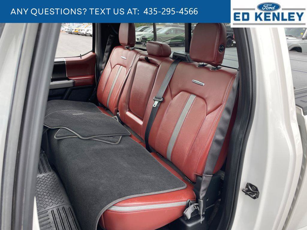 Certified 2018 Ford F150 Platinum w/ Equipment Group 701A Luxury AWD/4WD image 8