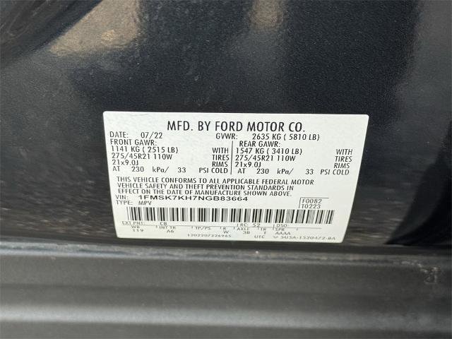 Certified 2022 Ford Explorer ST-Line w/ Class IV Trailer Tow Package image 12