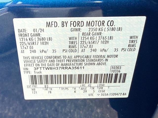 Certified 2024 Ford Maverick XLT w/ XLT Luxury Package FWD image 21