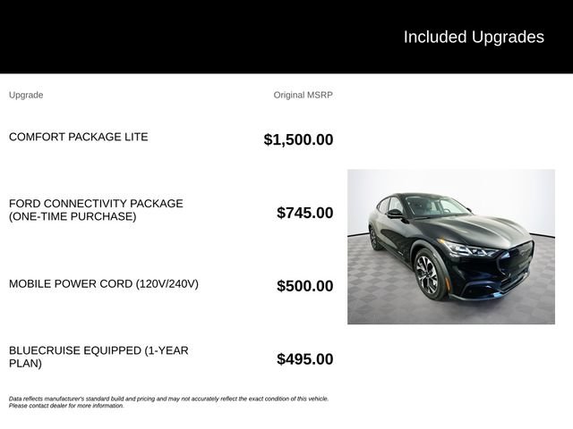 Certified 2025 Ford Mustang Mach-E Select w/ Comfort Package Lite AWD/4WD image 6