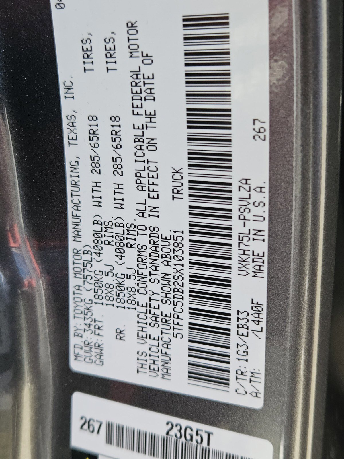 Used 2025 Toyota Tundra TRD Pro image 35