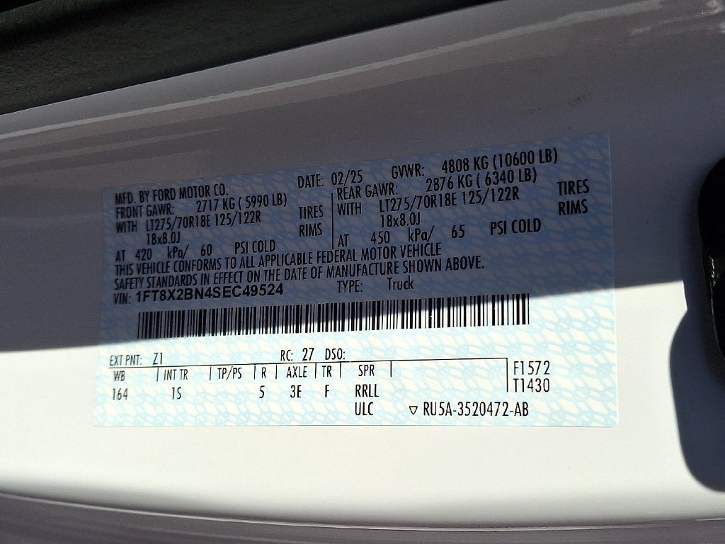 Certified 2025 Ford F250 XL w/ STX Appearance Package AWD/4WD image 28