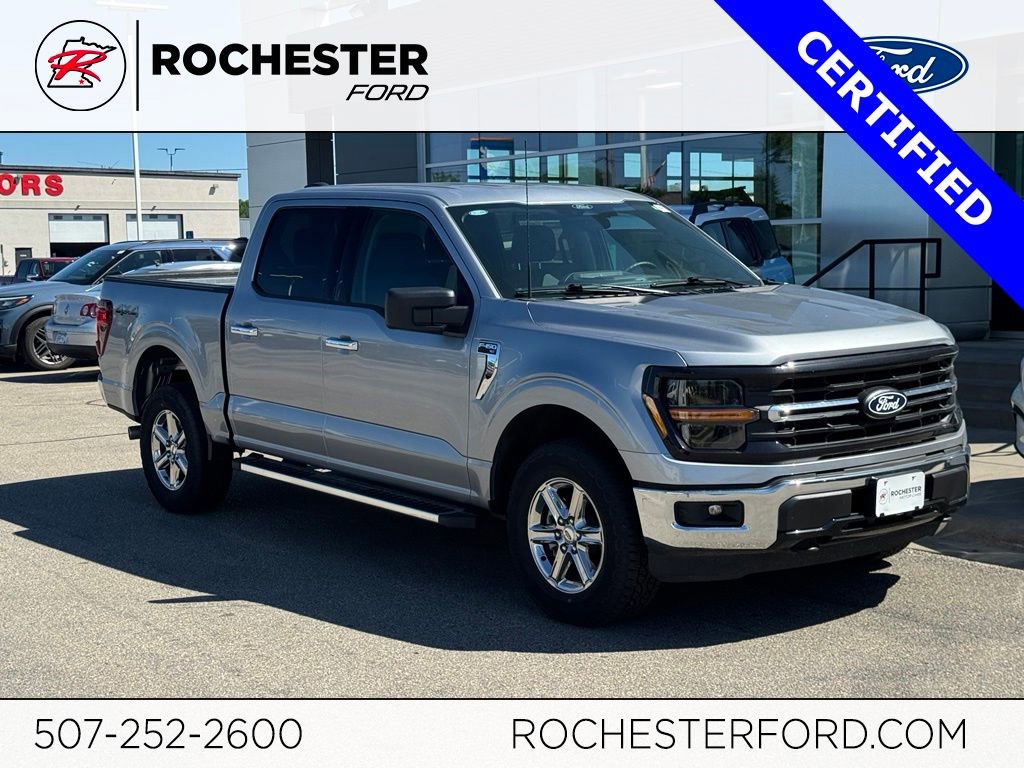 Certified 2025 Ford F150 XLT w/ Equipment Group 301A Standard