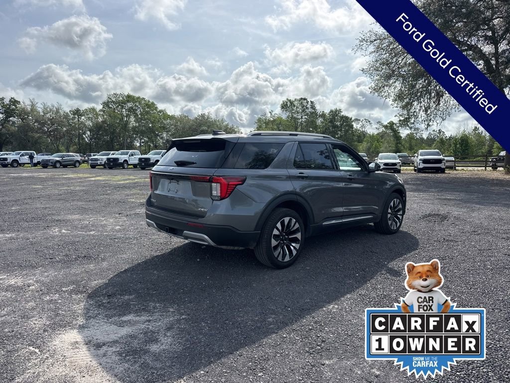 Certified 2025 Ford Explorer Platinum w/ LUX Leather Package AWD/4WD image 7