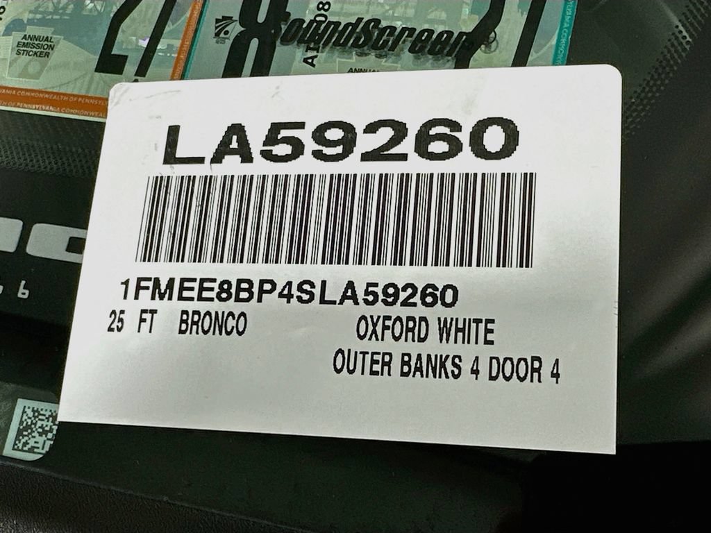 Certified 2025 Ford Bronco Outer Banks AWD/4WD image 22
