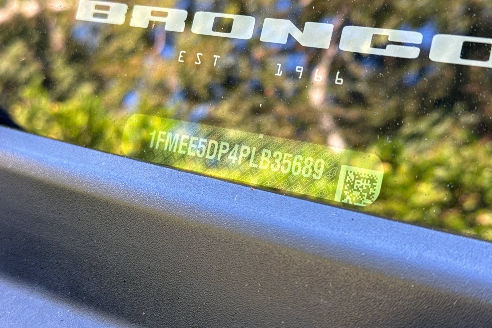 Certified 2023 Ford Bronco Black Diamond AWD/4WD image 3