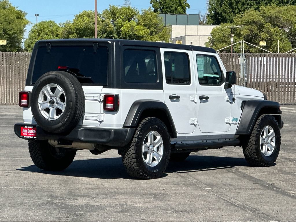 Used 2020 Jeep Wrangler Unlimited Sport S AWD/4WD image 3