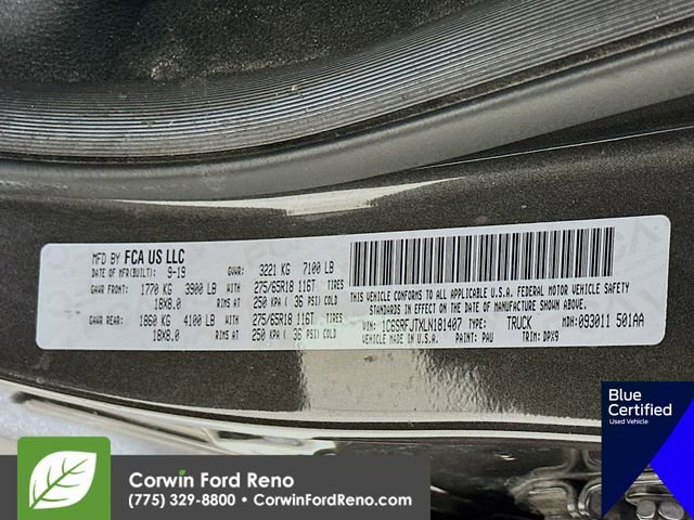Used 2020 RAM 1500 Laramie AWD/4WD image 35