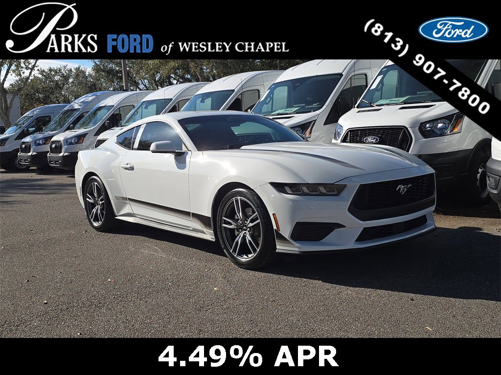 Certified 2025 Ford Mustang EcoBoost w/ Wheel & Stripe Package image 1