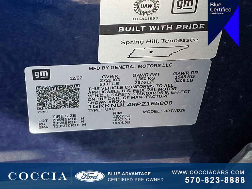 Used 2023 GMC Acadia SLT w/ Technology Package AWD/4WD image 27
