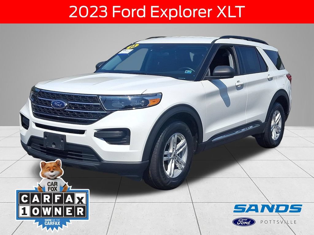Certified 2023 Ford Explorer XLT w/ Class IV Trailer Tow Package