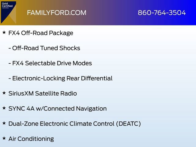 Certified 2024 Ford Ranger XLT w/ FX4 Off-Road Package image 16