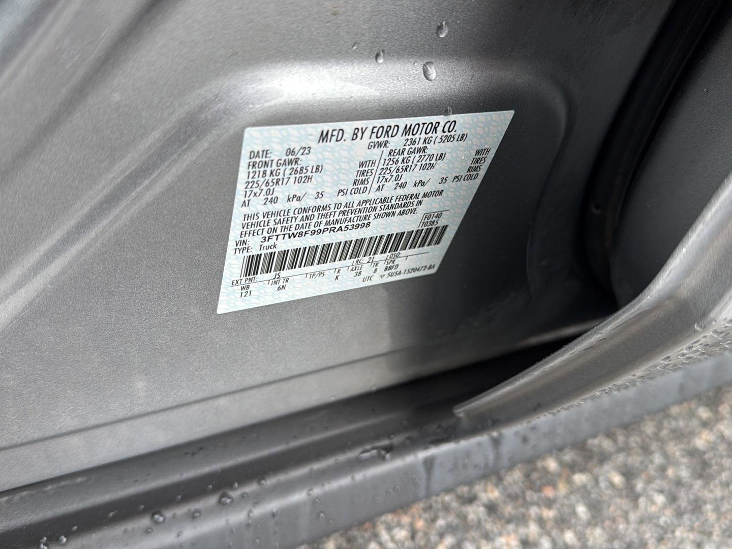 Certified 2023 Ford Maverick Lariat w/ Equipment Group 500A Standard image 35