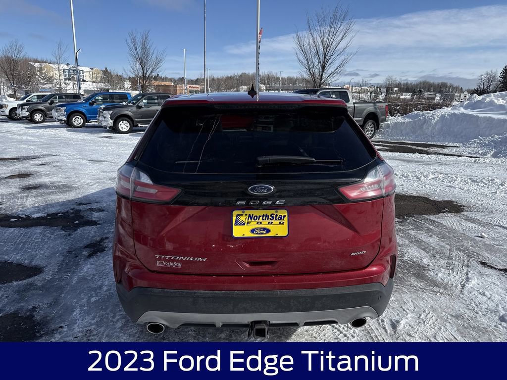 Certified 2023 Ford Edge Titanium w/ Class II Trailer Tow Package image 4