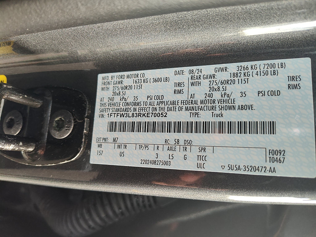 Certified 2024 Ford F150 XLT w/ Equipment Group 303A High AWD/4WD image 31