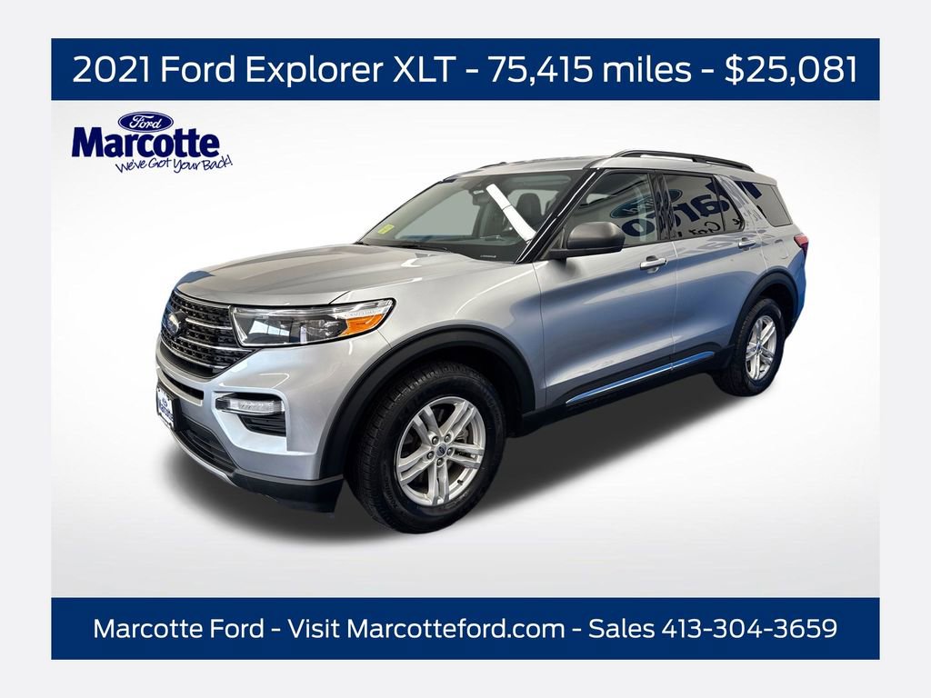 Certified 2021 Ford Explorer XLT w/ Equipment Group 202A