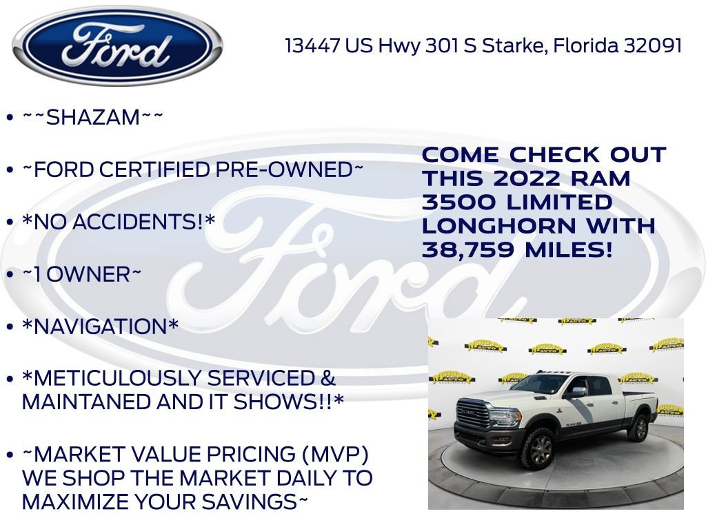 Used 2022 RAM 3500 Limited AWD/4WD image 5